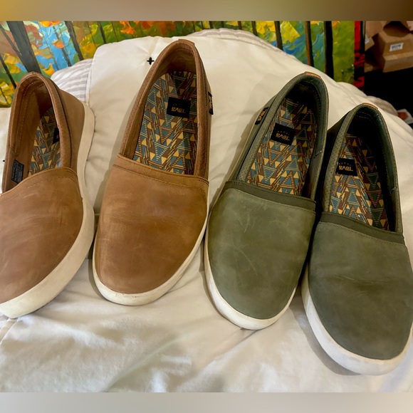 Teva 8.5 (Women’s) Real Leather Loafers - Picture 1 of 3